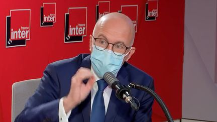 Le député LR Eric Ciotti, le 5 janvier sur France Inter. (FRANCEINTER / RADIO FRANCE)