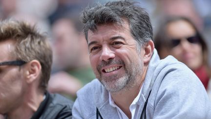 Stéphane Plaza assiste à un match de tennis, à Roland-Garros, le 7 juin 2019. (FRANCK CASTEL / MAXPPP)