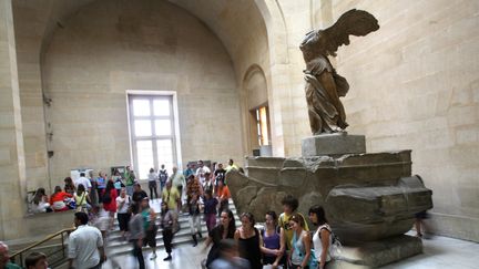 La Victoire de Samothrace au musée du Louvre en 2009.
 (Loïc Venance/AFP)