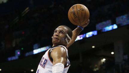 Russell Westbrook a réalisé un nouveau triple-double!  (SUE OGROCKI/AP/SIPA / AP)