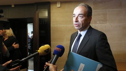 Jean-Fran&ccedil;ois Cop&eacute;, le 2 avril 2014 &agrave; l'Assembl&eacute;e nationale, &agrave; Paris. (THOMAS SAMSON / AFP)