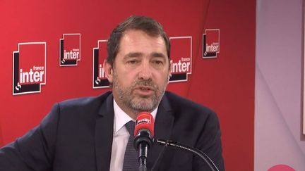 Le ministre de l'Intérieur, invité sur France Inter, le 19 février 2020. (FRANCEINTER / RADIOFRANCE)