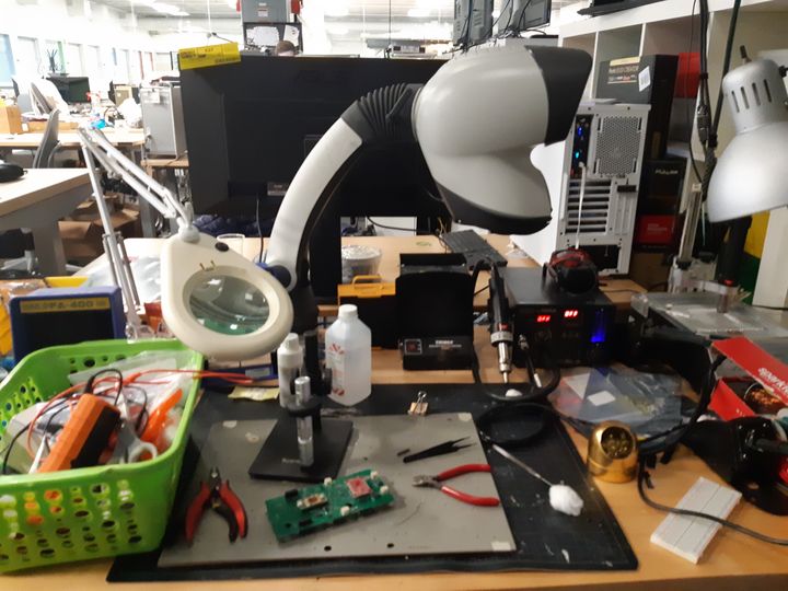 At "Media Lab", "all ideas are good", we explain.  It remains to shape them with many tools available to make prototypes.  (SOLENNE LE HEN / RADIO FRANCE)