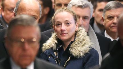 Florence Cassez, le 24 janvier 2013, &agrave; l'a&eacute;roport Roissy Charles-de-Gaulle. (THOMAS SAMSON / AFP)