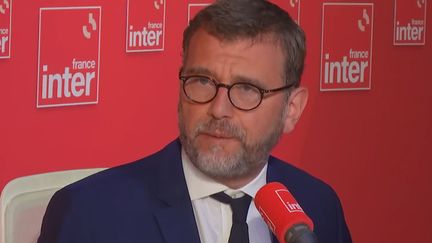 Olivier Klein, ministre délégué à la Ville et au logement, le 30 juin 2023 sur France Inter. (FRANCEINTER / RADIO FRANCE)