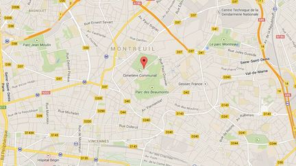 Rue Jean Moulin &agrave; Montreuil (Seine-Saint-Denis).&nbsp; ( GOOGLE MAPS / FRANCETV INFO )