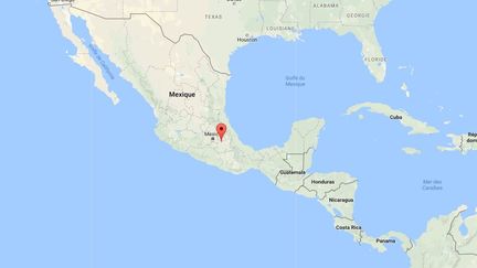 Des hommes armés ont fait irruption dans cette clinique dans l'état de Puebla,&nbsp;où Jesus "El Kalimba" Martin se faisait opérer, lundi 30 octobre. (GOOGLE MAPS / FRANCETV INFO)