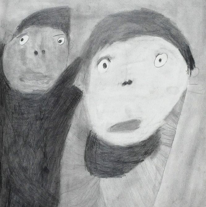 Sans titre, Marie-Claire Wallin, 2007, crayon à papier. (MJCS- Nathalie Moiroud)