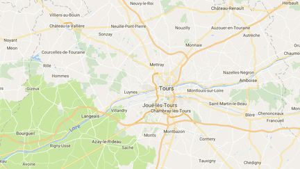 Indre-et-Loire. (GOOGLE MAPS)