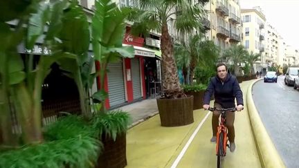 
À Nice, dans les Alpes-Maritimes, les candidats aux municipales comptent rendre la ville plus accessible aux cyclistes.
 (france 3)