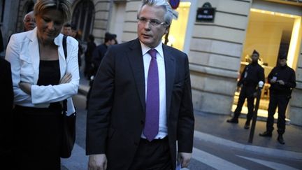 Le juge Baltasar Garzon à la sortie de Sciences Po - 17/05/10 (AFP Olivier Laban-Mattei)