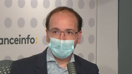 Olivier Picone, gynécologue-obstétricien, le 24 août 2021 sur franxeinfo. (FRANCEINFO / RADIO FRANCE)