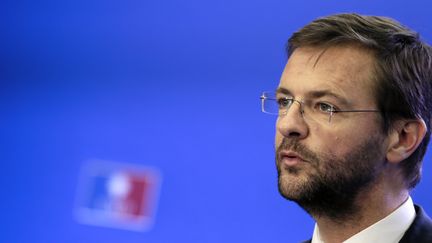 J&eacute;r&ocirc;me Lavrilleux au si&egrave;ge de l'UMP, le 22 novembre 2012. (KENZO TRIBOUILLARD / AFP)