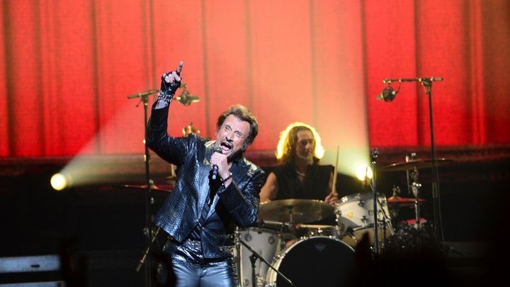 Johnny Hallyday au Beacon Theatre de New York, le 7 octobre 2012
 (AFP PHOTO/Emmanuel DUNAND)