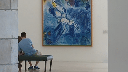 "De la chapelle au musée, la création du Message Biblique", jusqu'au 15 octobre 2018 au musée national Marc Chagall à Nice
 (Culturebox - capture d&#039;écran)