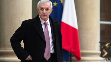 Jean Jouzel à l'Élysée, le 30 novembre 2012. (MARTIN BUREAU / AFP)