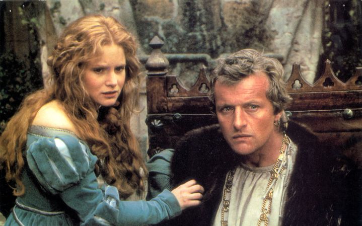 &nbsp;Jennifer Jason Leigh et Rutger Hauer dans "La Chair et le sang", 1985. (ARCHIVES DU 7EME ART)