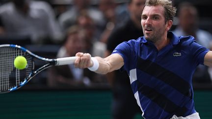 Julien Benneteau a encore livré une prestation très solide (CHRISTOPHE ARCHAMBAULT / AFP)