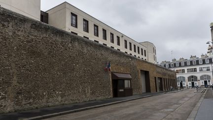 La prison de la santé, à Paris, le 5 avril 2022. (MAGALI COHEN / HANS LUCAS / AFP)