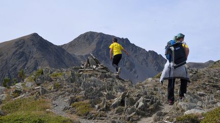 Sentier aux lacs de Camporells sur la commune de Formiguères (Pyrénées-Orientales). (CLEMENTZ MICHEL / MAXPPP)