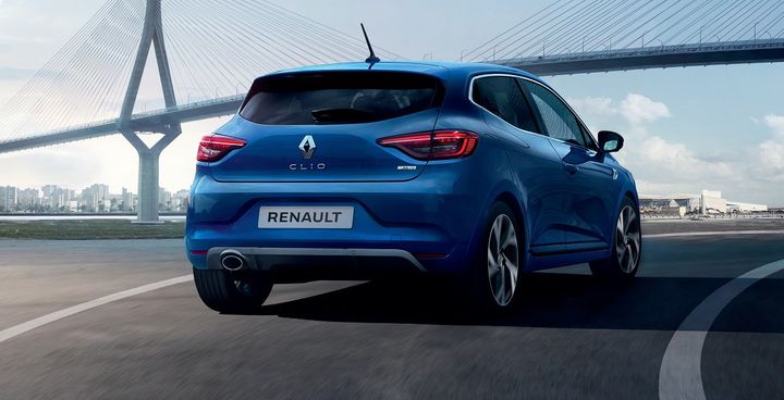 L'arrière de la Clio V a lui aussi été retravaillé. (RENAULT pour FRANCE INFO)