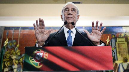 Marcelo Rebelo de Sousa, «le professeur» élu à la tête du Portugal (PATRICIA DE MELO MOREIRA / AFP)