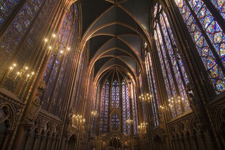 L'intérieur de la Sainte-Chapelle
 (Therin-Weise/picture alliance / Arco Images G/Newscom/MaxPPP)