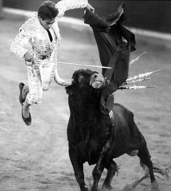 "Chamaco" en 1992 à la Feria del Pilar - Saragosse
 (JAVIER CEBOLLADA/EFE/Newscom/MaxPPP)