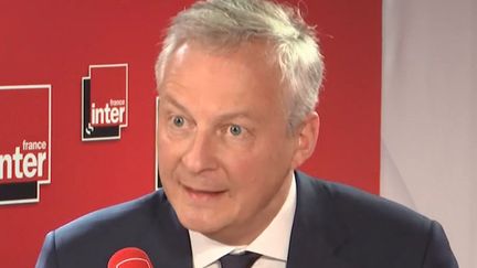 Bruno Le Maire, le ministre de l'Économie et des Finances, invité de France Inter mercredi 17 juillet 2019. (FRANCE INTER / RADIOFRANCE)