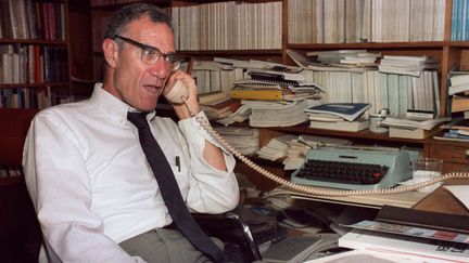 Robert Solow, prix obel d'économie en 1987. (VIN CATANIA / AFP)