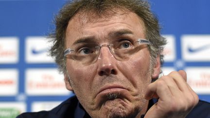 Laurent Blanc légèrement dubitatif (FRANCK FIFE / AFP)