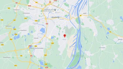 Un important incendie s'est déclaré dans un immeuble du Neuhof, à Strasbourg (Bas-Rhin), le 4 janvier 2021. (GOOGLE MAPS)