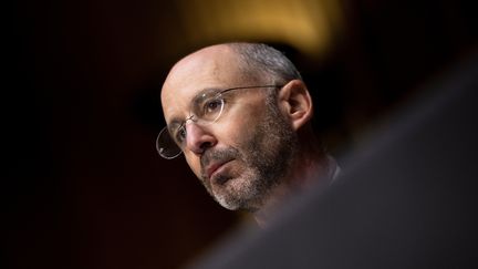 Robert Malley,&nbsp;l’envoyé spécial du président américain Joe Biden pour l'Iran, à Washington, le 25 mai 2022. (BRENDAN SMIALOWSKI / AFP)