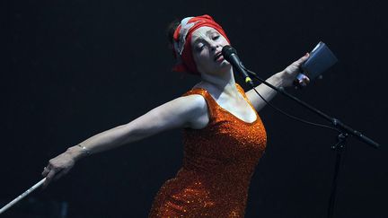 Catherine Ringer aux Francofolies de La Rochelle (12 juillet 2014)
 (Xavier Léoty / AFP)