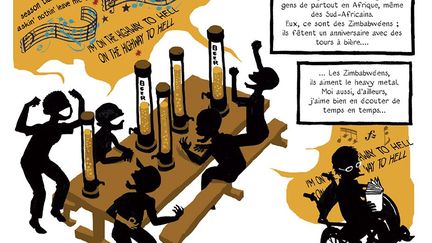 L’ambition de Jean-Philippe Stassen est de nous raconter l’Afrique d’une façon différente, de parler de ceux qui y vivent. Qu’ils évoquent l’exil, la guerre, l’art ou l'amour, tous racontent leurs vies prises dans le maelström de la grande Histoire. Enfants-soldats, rescapés du génocide rwandais, Congolais installés à Bruxelles, migrants à Gibraltar ou Johannesburg, artistes sud-africains… A tous, Jean-Philippe Stassen donne la parole.
  (Jean-Philippe Stassen/Futuropolis)