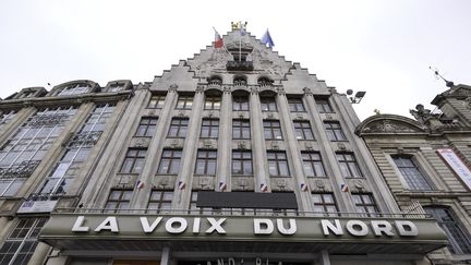 Le siège du journal "La Voix du Nord", à Lille (Nord), le 10 janvier 2017. (THIERRY THOREL / CITIZENSIDE / AFP)