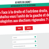 Le r&eacute;f&eacute;rendum en ligne du Parti socialiste sur l'unit&eacute; de la gauche aux &eacute;lections r&eacute;gionales, le 16 octobre 2015. (FRANCETV INFO)