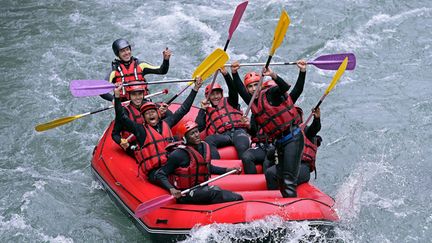 &nbsp; (Rafting à Tignes © Maxppp)