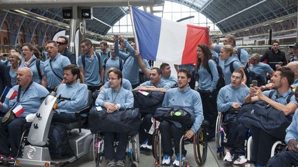 La délégation française pour les Jeux Paralympiques de Londres (RAY TANG / REX FEATURES/REX/SIPA / REX)