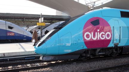 Un TGV low cost en gare de Lyon, &agrave; Paris, le 19 f&eacute;vrier 2013. (JACQUES DEMARTHON / AFP)