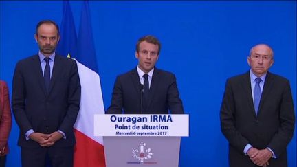 Macron après le passage d'Irma : "le bilan sera dur et cruel"