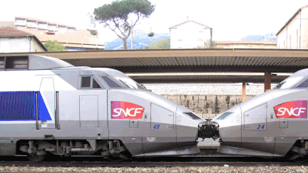 &nbsp; (Seuls deux trains par heure devraient transiter par la gare de Toulon © maxPPP)