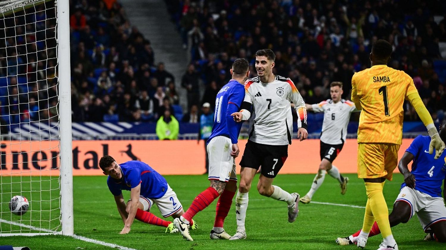 France were beaten by Germany in their last major test before Euro 2024