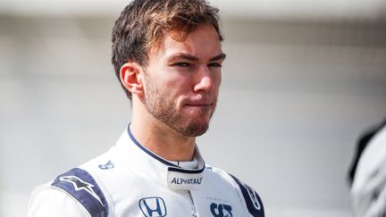 Pierre Gasly aux essais de pré-saison à Bahreïn, vendredi 12 mars 2021. (FLORENT GOODEN / DPPI MEDIA)