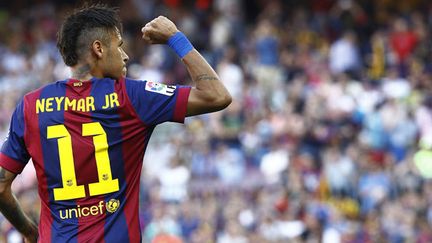 L'attaquant brésilien du FC Barcelone, Neymar