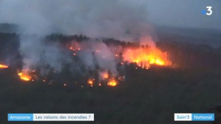 Amazonie, les incendies (France 3)