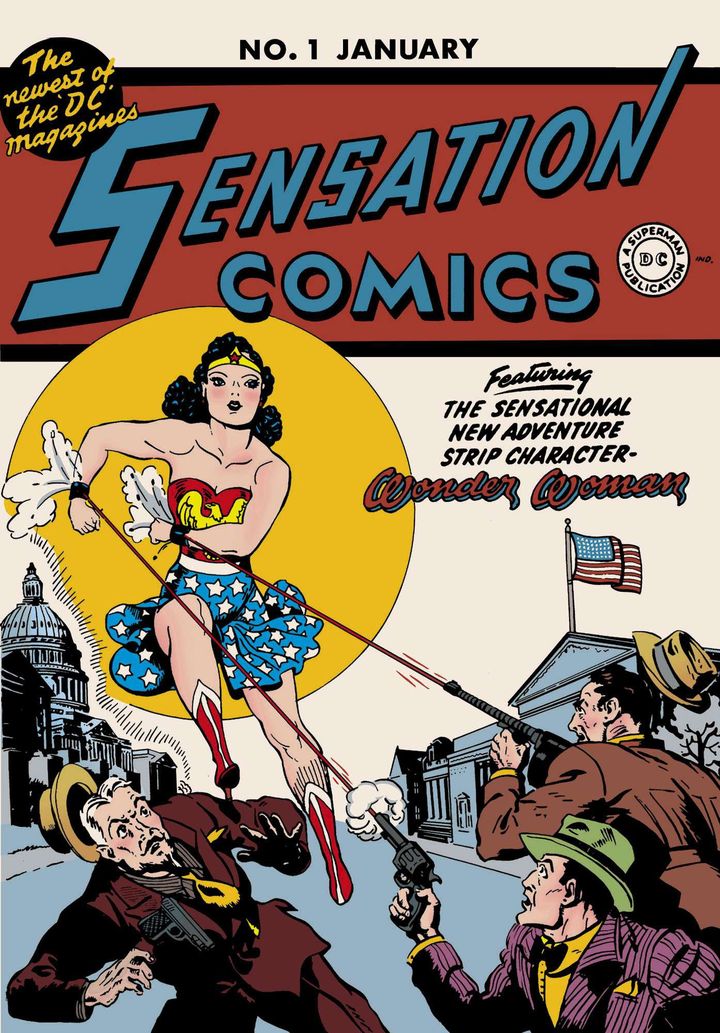 Wonder Woman est un personnage de bande dessinée américaine créée au début des années 1940. 
 (AP/SIPA/AP/SIPA)