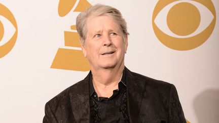 Le leader des Beach Boys, Brian Wilson, aux 55es Grammy Awards, à Los Angeles, en Californie (Etats-Unis), le 10 février 2013. (ROBYN BECK / AFP)