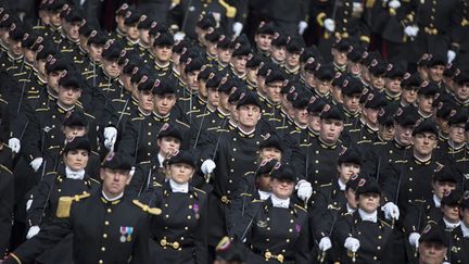 &nbsp; (Défilé Polytechnique lors du défilé du 14 juillet 2014 à Paris © Maxppp)