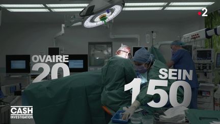 Plus les équipes chirurgicales pratiquent, plus les chances de&nbsp;guérison des malades du cancer sont élevées. (CASH INVESTIGATION / FRANCE 2)